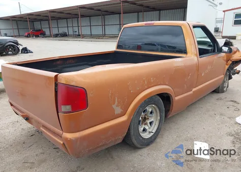 1997 Chevrolet S-10 Fleetside from USA, damaged, VIN 1GCCS14X5VK200131